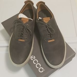 Ecco Kyle Nubuck Sneaker Moonless Lion Sneaker